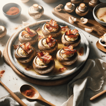 Bacon and Cream Cheese Stuffed Mushrooms Recipe: Our Special