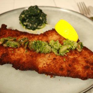 Classic Breaded Veal Escalope