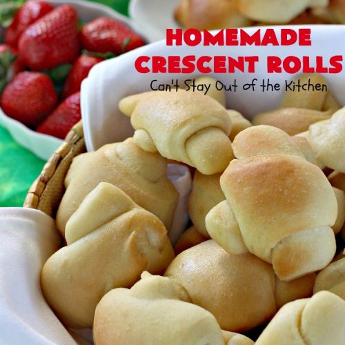 Homemade Crescent Rolls