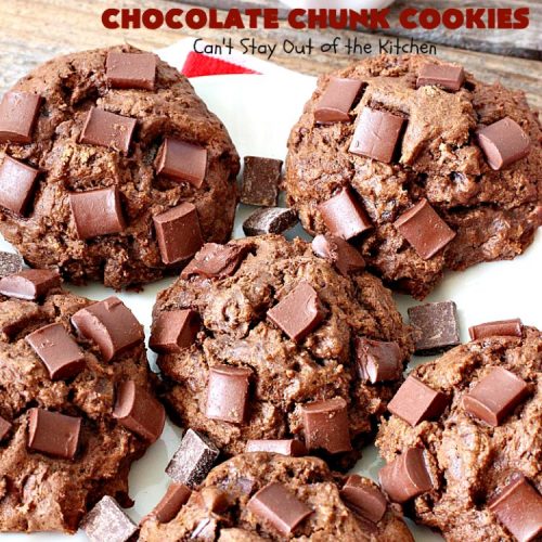 Gluten Free Chocolate Chunk Cookies