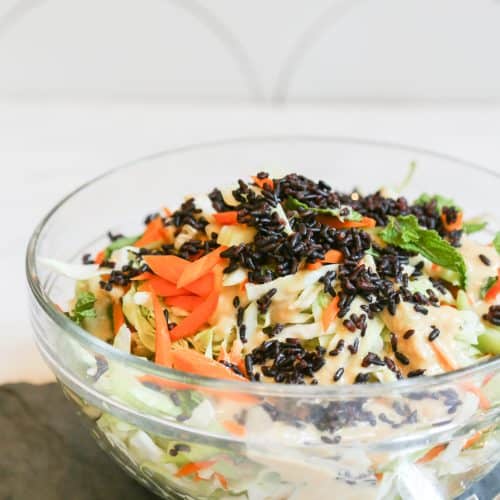 Accompaniment Salad With Cabbage and Miso