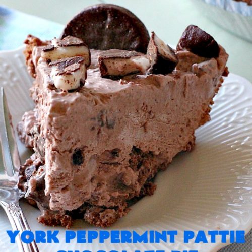 York Peppermint Pattie Chocolate Pie