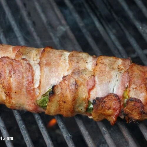 Bacon Wrapped Corn on the Cob