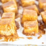 Crispy Baked Tofu with Peanut Sauce