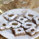 Pecan Brown Sugar Linzer Cookies
