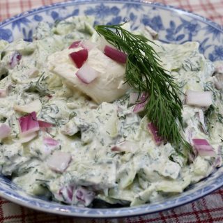 Polish Cucumber Salad