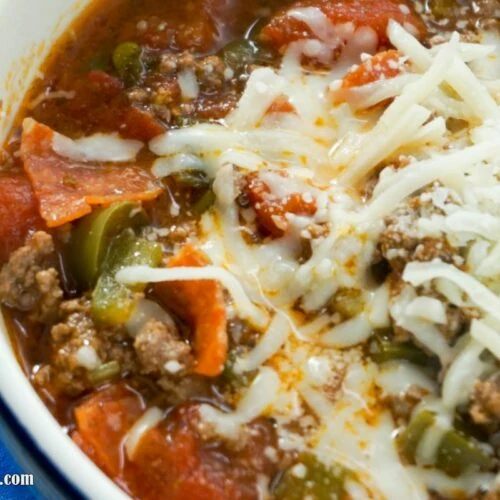 Hearty Tuscan Style Pepperoni Stew