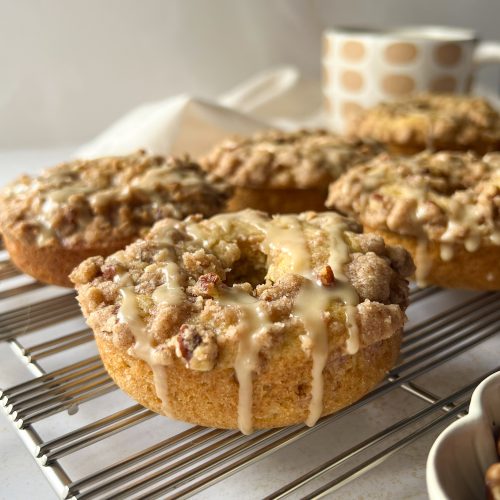 Coffee Cake Donuts