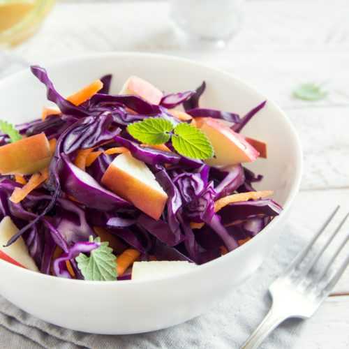 Red Cabbage Slaw
