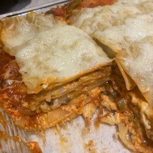 Healthy Vegetable Lasagna