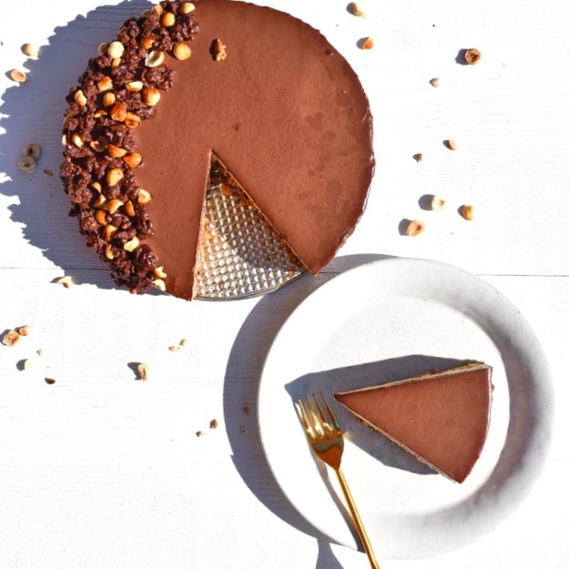 Chocolate Hazelnut Mousse Cake