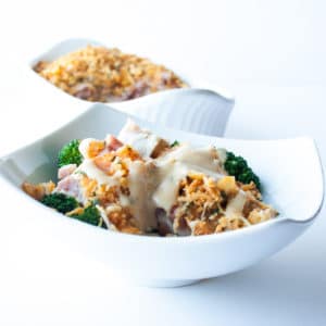Chicken Cordon Bleu Bake Recipe - Mock Chicken Cordon Bleu