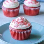 The Best Healthy Red Velvet Cupcakes