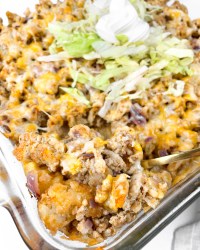 Taco Tater Tot Casserole