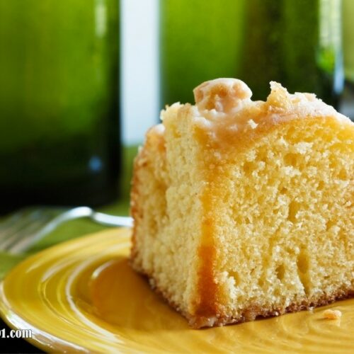 The Best Lemon 7-up Cake (from scratch)