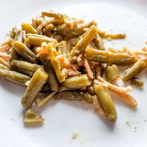 Vegetarian Garlic Green Beans