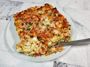 Loaf Pan Lasagna