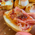Chili Oil Toast with Prosciutto and Brie