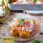 4 Ingredient Gnocchi Pizza Casserole