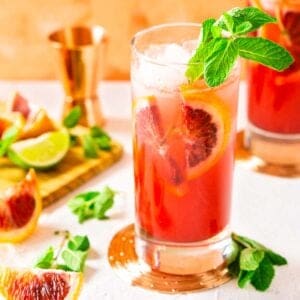 Blood Orange Mojito
