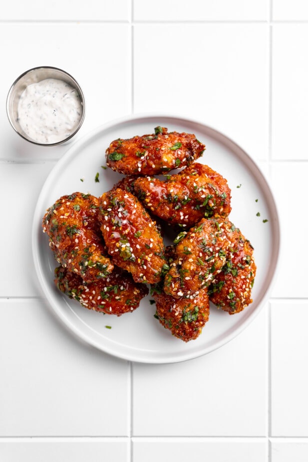 Honey Gochujang Wings