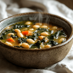 Kale and White Bean Detox Soup