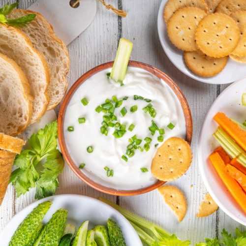 Cottage Cheese Ranch Dip