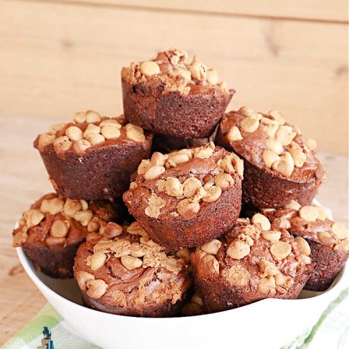 Peanut Butter Brownie Cups