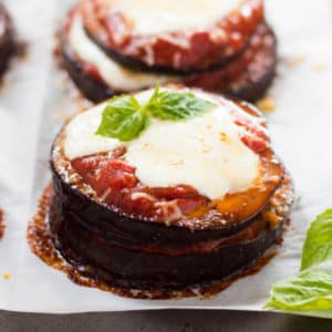 Easy Baked Eggplant Parmesan