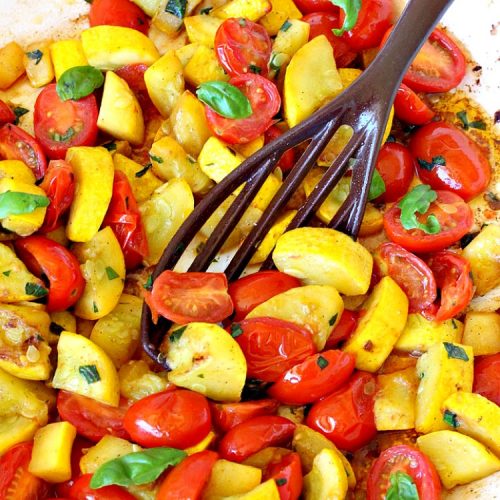 Yellow Squash and Tomatoes