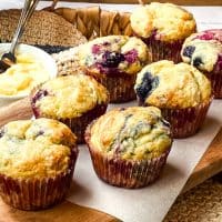Mixed Berry Yogurt Muffins Recipe