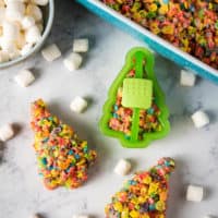 Fruity Pebble Christmas Trees