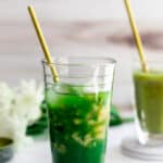 Matcha Chai Tea Latte with Chai Simple Syrup
