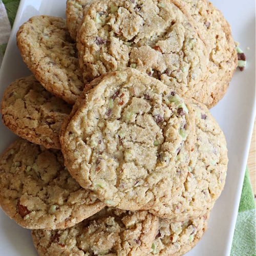 Gluten Free Mint Chocolate Fudge Cookies