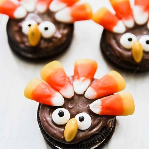 Thanksgiving Turkey Cookies