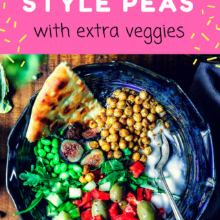 Greek Style Peas with Extra Veggies