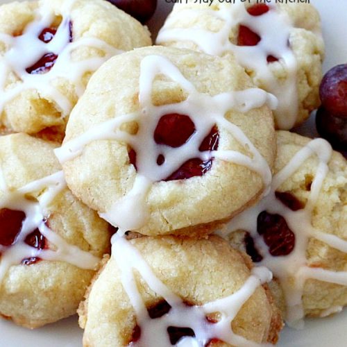 Grape Thumbprint Cookies
