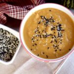 Pumpkin Sesame Gochujang Soup
