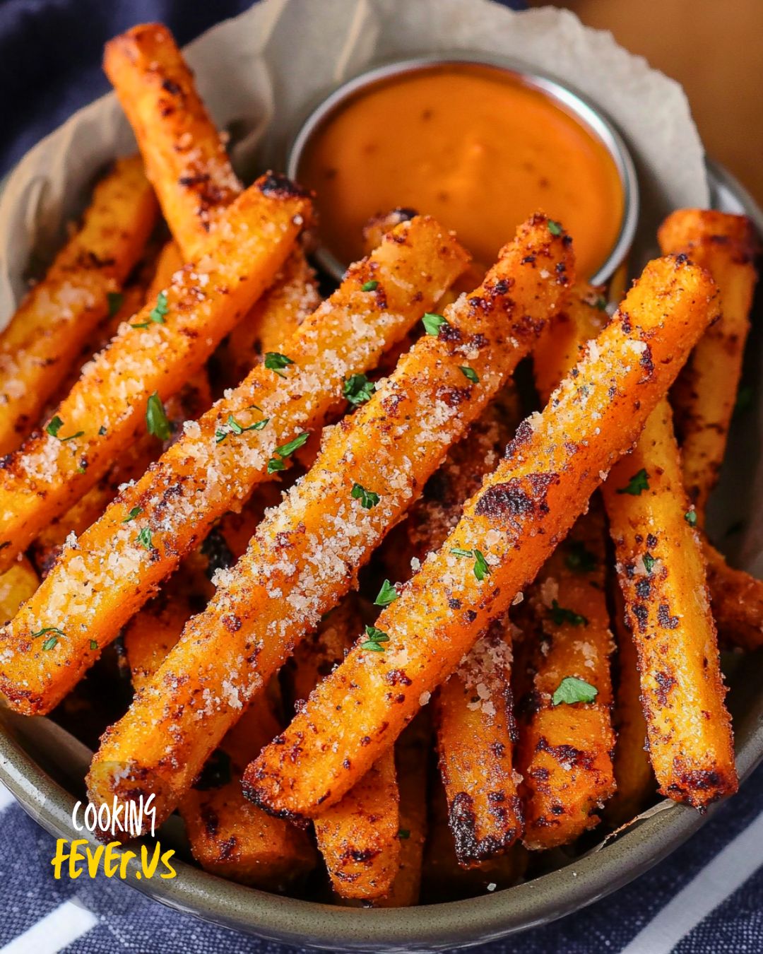 Crispy Roasted Carrot Sticks