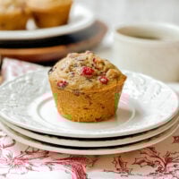 Cranberry Orange Muffins (Refined-Sugar Free)