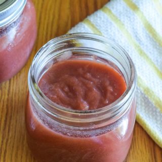 Instant Pot Strawberry Applesauce