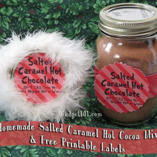 Salted Caramel Hot Chocolate Mix
