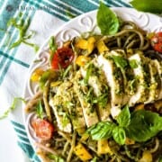 Pesto Chicken with Dairy-Free Macadamia Pesto