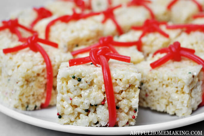 Christmas Rice Krispie Presents