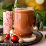 Homemade Peppermint Mocha Creamer