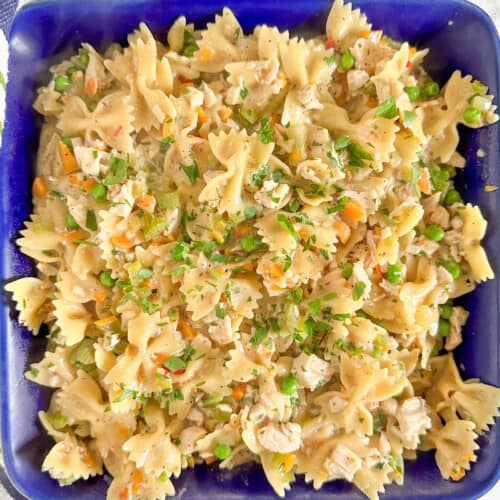 Chicken Pot Pie Noodle Casserole