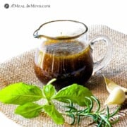 Herbed Balsamic Honey Vinaigrette