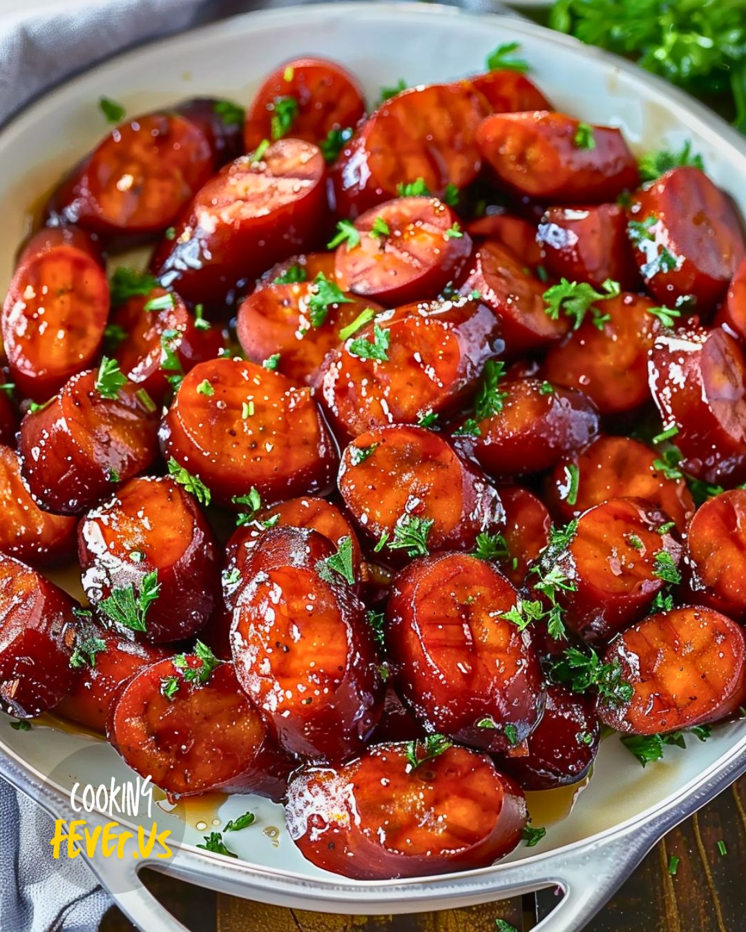 Slow Cooker Candied Kielbasa