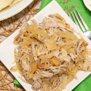 Pork and Sauerkraut in Crock Pot