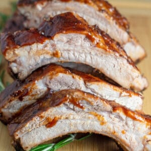 Baked BBQ Baby Back Ribs